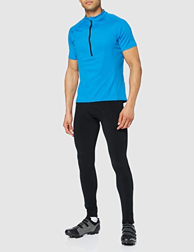 Rogelli Radler Lang Tavon - Culote de Ciclismo para Hombre, Color Negro, Talla 4XL