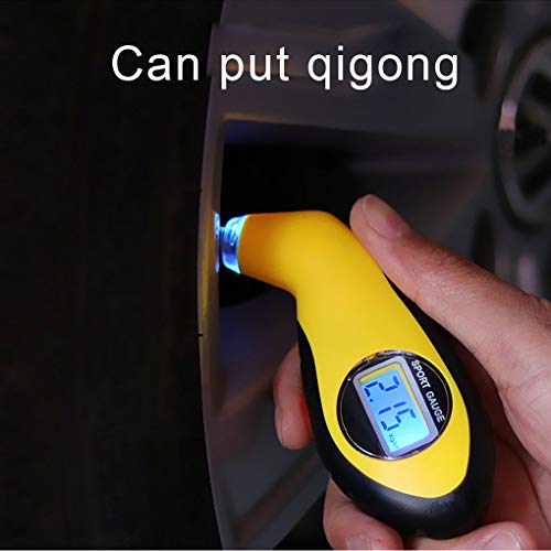 rongweiwang Neumáticos Manómetro Digital de Aire del Coche Indicador de presión Indicador de presión de neumáticos de Bicicletas Auto camión probador del medidor de Aire del neumático