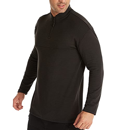 Ropa interior térmica de entrenamiento para hombre, deportes al aire libre, camiseta de base de ciclismo casual, Negro, XXL