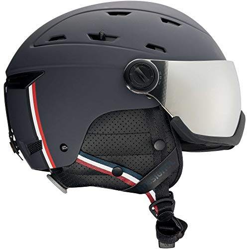Rossignol Allspeed Visor Impacts Helmet Men Strato Blue Casco, Hombre, Azul,XXL (60-62)