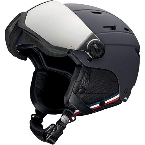 Rossignol Allspeed Visor Impacts Helmet Men Strato Blue Casco, Hombre, Azul,XXL (60-62)