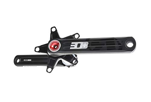 ROTOR 3D + Bielas 110 mm Compacto Negro/Rojo y manivela Longitud 175 Mm 2017 MTB