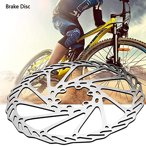 Rotor de Freno de Disco de Bicicleta Disco de Freno de Acero Inoxidable con 6 Pernos Aptos para Bicicleta de Carretera Bicicleta de montaña BMX MTB (140 mm 160 mm 180 mm 203 mm)(180mm)