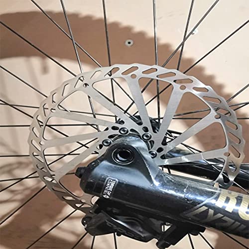 Rotor de Freno de Disco de Bicicleta Disco de Freno de Acero Inoxidable con 6 Pernos Aptos para Bicicleta de Carretera Bicicleta de montaña BMX MTB (140 mm 160 mm 180 mm 203 mm)(180mm)