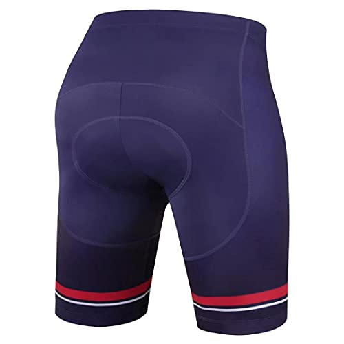 ROTTO Pantalones Cortos de Ciclismo para Hombre Pantalones Cortos de Bicicleta Acolchados