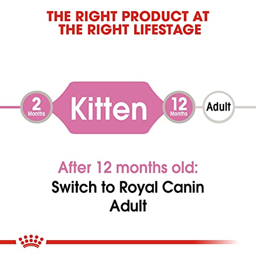 ROYAL CANIN Kitten Instinctive, Comida para Gatos - Paquete de 12 x 85 gr - Total: 1020 gr