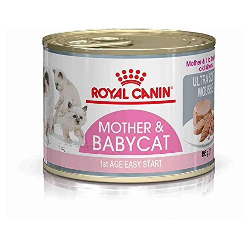 Royal Canin - Royal Canin Feline Babycat Instinctive Mousse - 1374 - 12 x 195 Grs. (Lata) Pack Ahorro
