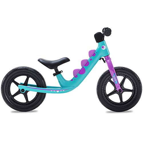 RoyalBaby Bicicleta de Equilibrio Primera RAWR Bicicleta para niños Bicicleta sin Pedales Bici para Aprender a Mantener el Equilibrio 12 Pulgadas Azul