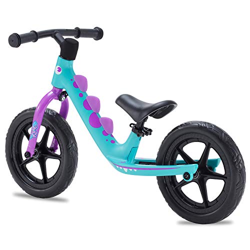 RoyalBaby Bicicleta de Equilibrio Primera RAWR Bicicleta para niños Bicicleta sin Pedales Bici para Aprender a Mantener el Equilibrio 12 Pulgadas Azul