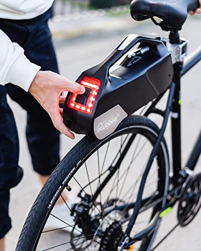 Rubbee X. Kit Bici Eléctrica para Bicicletas. 250W. 25km/h. 16Km de autonomía. 2,8kg. Fijador de sillín y Sensor de cadencia Incluido. Rubbee X App Disponible para Android e iOS.