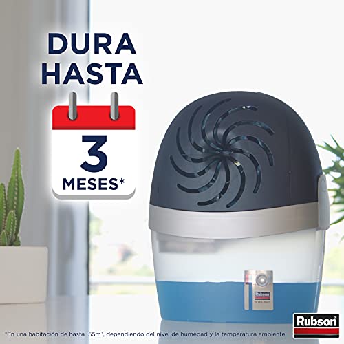 Rubson AERO 360º Set de tabletas de recambio de olor neutro, absorbe humedad y neutraliza malos olores, recambios para deshumidificador recargable, 3 tabletas de 450 g