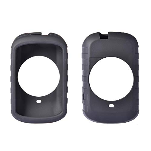 Rubyu - Carcasa de Silicona para navegadores GPS Garmin Edge 830, Color Negro