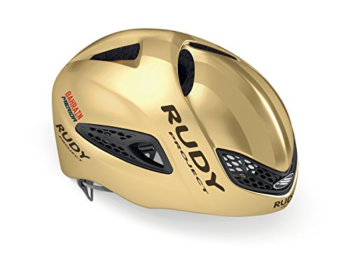Rudy Project Gold, Helmet Boost 01 Shiny Team Bahrein Unisex Adulto, Grande