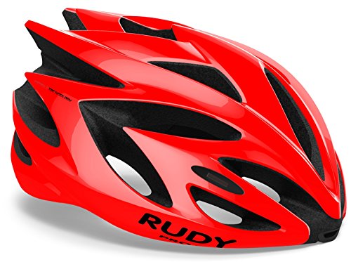 Rudy Project Red Shiny S, Helmet Rush S Unisex Adulto, Small
