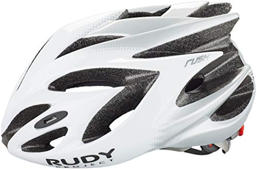 Rudy Project Rush - Casco de Bicicleta - Gris/Blanco Contorno de la Cabeza L | 59-62cm 2019
