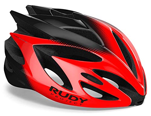 Rudy Project Rush - Casco de Bicicleta - Rojo/Negro Contorno de la Cabeza M | 54-58cm 2019