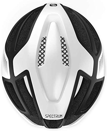 Rudy Project Spectrum - Casco de Bicicleta - Blanco/Negro Contorno de la Cabeza L | 59-62cm 2019