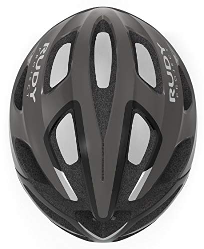 Rudy Project Strym - Casco de Bicicleta - Gris Contorno de la Cabeza S-M | 55-58cm 2019