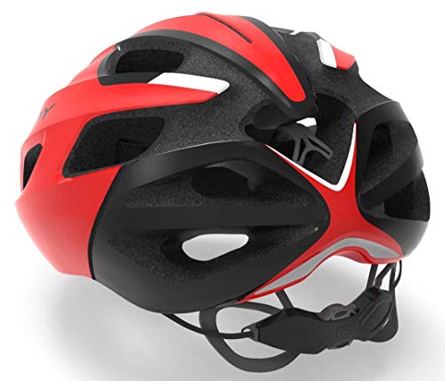 Rudy Project Strym - Casco de Bicicleta - Rojo Contorno de la Cabeza L | 59-61cm 2019