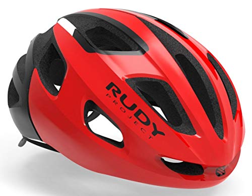 Rudy Project Strym - Casco de Bicicleta - Rojo Contorno de la Cabeza L | 59-61cm 2019