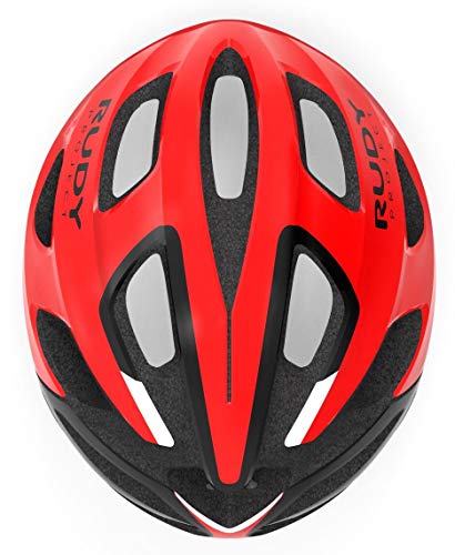 Rudy Project Strym - Casco de Bicicleta - Rojo Contorno de la Cabeza L | 59-61cm 2019