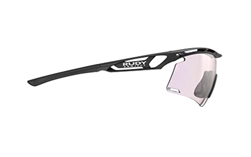 RUDY PROJECT Tralyx+ - Gafas de sol deportivas (efecto fotocromático), color negro mate