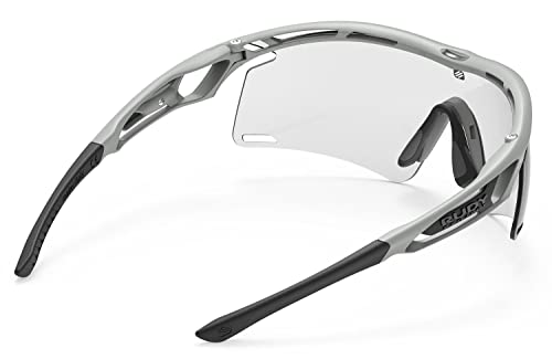 RUDY PROJECT Tralyx+ - Gafas de sol deportivas (fotocromáticas), color gris claro mate