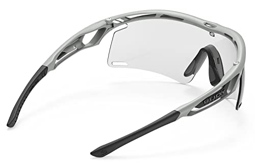 RUDY PROJECT Tralyx+ - Gafas de sol deportivas (fotocromáticas), color gris claro mate