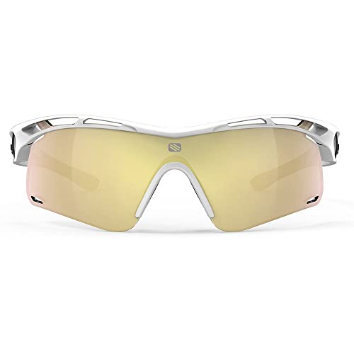 RUDY PROJECT Tralyx+ Slim - Gafas de sol deportivas (brillante/multiláser), color dorado