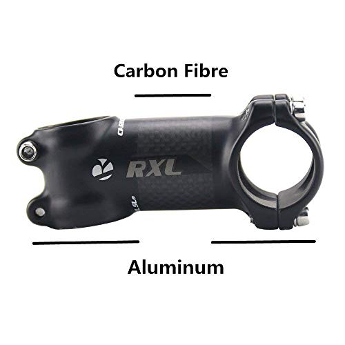 RXL SL Paquete Tallo de Carbono Vástago de Bicicleta de Carretera MTB de la Bicicleta Parte de Bicicleta 3K (31.8 * 80mm)