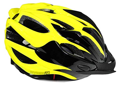 RYMEBIKES Casco Peak - Amarillo Fluor, M/L 58-61 CM