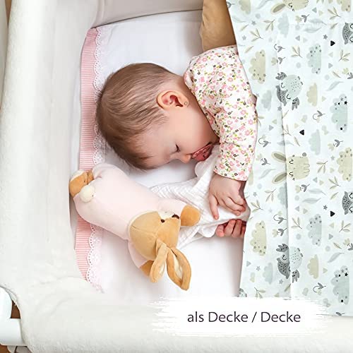 Saco de Dormir para bebé - Manta de niño pequeño de Dormir, Todo el año, Saco Reversible para Envolver Búhos - Algodón Gris