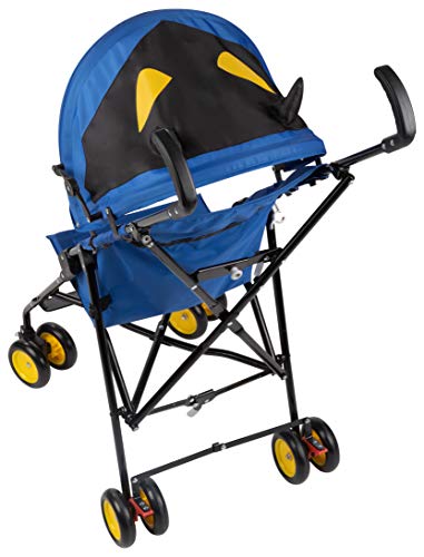 Safety 1st Crazy Peps Silla Paseo ligera, capota con diseño divertito, Plegable y compacta, Pesa 4,6 kg, Super Hero Azul