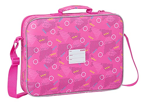 Safta Cartera Extraescolares de Lol Surprise! Art Club, 380x60x280 mm, Rosa Fucsia