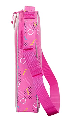 Safta Cartera Extraescolares de Lol Surprise! Art Club, 380x60x280 mm, Rosa Fucsia