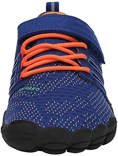 SAGUARO Niña Barefoot Zapatos Niños Antideslizante Zapatillas de Trail Running Minimalistas Zapatillas Deportes Acuáticos Secado Rápido Correr Nadar, Azul 31