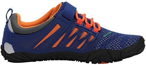 SAGUARO Niña Barefoot Zapatos Niños Antideslizante Zapatillas de Trail Running Minimalistas Zapatillas Deportes Acuáticos Secado Rápido Correr Nadar, Azul 31