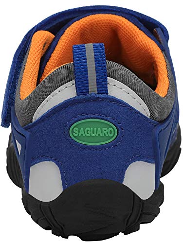 SAGUARO Niña Barefoot Zapatos Niños Antideslizante Zapatillas de Trail Running Minimalistas Zapatillas Deportes Acuáticos Secado Rápido Correr Nadar, Azul 31