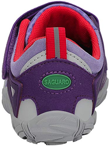 SAGUARO Niños Zapatos Descalzos Adolescentes Zapatillas de Trail Running Zapatos de Agua Deportes Zapatos de Playa Outdoor Playa Gym, Morado 34