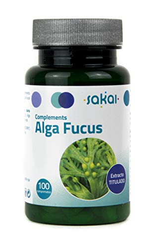 Sakai –Alga Fucus – El complemento para el control de tu figura- Acelera el metabolismo, aumenta la quema de calorías, sacia el apetito – Protector y antibacteriano - Extracto titulado en yodo