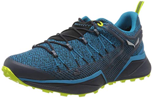 Salewa MS Dropline Zapatillas de trail running, Danube/Ombre Blue, 45 EU