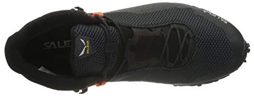 Salewa MS Ultra Flex 2 Mid Gore-TEX Zapatillas de trail running, Black Out/Red Orange, 45 EU