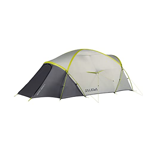 Salewa Sierra Leone II Tienda Domo de Doble Pared para 2 Personas, 3 Estaciones, Gris Claro/Cactus, Talla Única