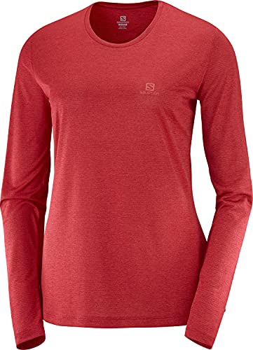 Salomon Agile Camiseta de manga larga Mujer Trail Running Senderismo