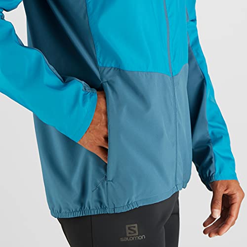 Salomon Agile Chaqueta cortavientos Hombre Trail Running Senderismo