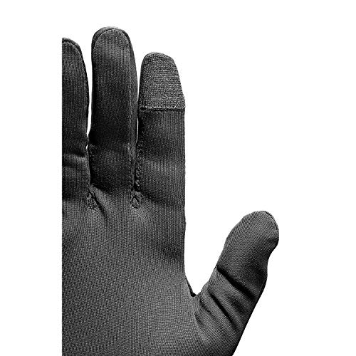 Salomon Agile Warm Glove Guantes de carrera de montaña/senderismo Hombre, Negro (Black), M