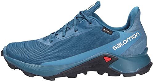 Salomon Alphacross 3 Gore-Tex (impermeable) Hombre Zapatos de trail running, Azul (Legion Blue/Mallard Blue/Night Sky), 44 EU