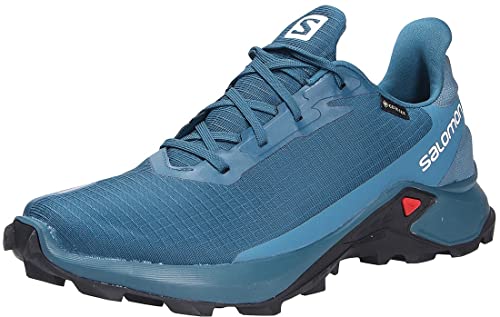 Salomon Alphacross 3 Gore-Tex (impermeable) Hombre Zapatos de trail running, Azul (Legion Blue/Mallard Blue/Night Sky), 44 EU