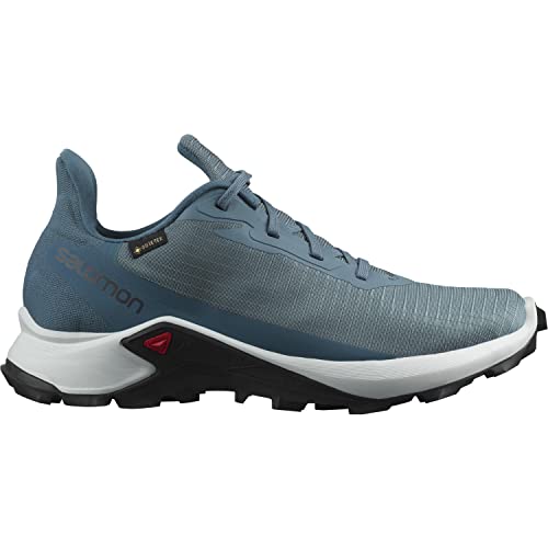 Salomon Alphacross 3 Gore-Tex (impermeable) Mujer Zapatos de trail running, Azul (Bluestone/White/Mallard Blue), 36 2/3 EU