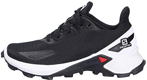 Salomon Alphacross Blast unisex-niños Zapatos de trail running, Negro (Black/White/Black), 32 EU